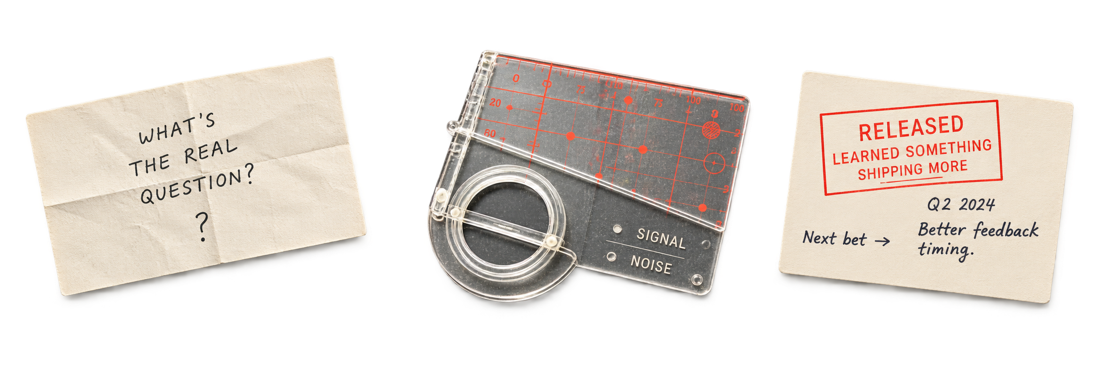 Question sheet, measurement instrument and release note